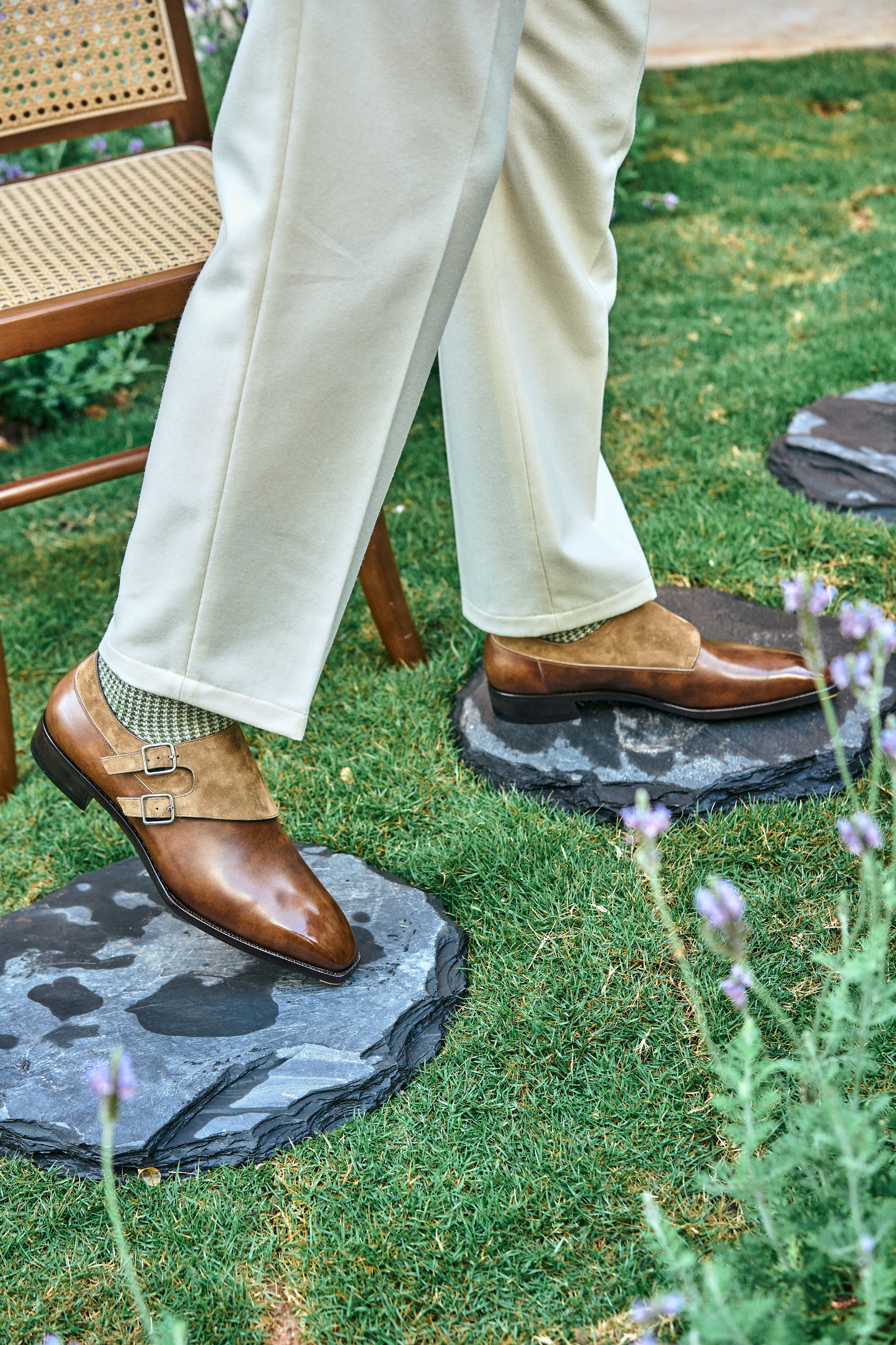 DOUBLE MONK STRAPS 4040