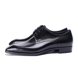 Ilcea Box Calf Derby Dress Shoes#Color_Black