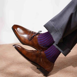 Museum Box Calf Wholecut Oxford #Color_Brown